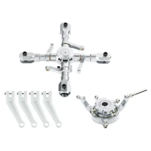 Microheli CNC Aluminum Quad Blade Conversion Set (For MH-M2EV001Q Series) - Picture 1 of 1