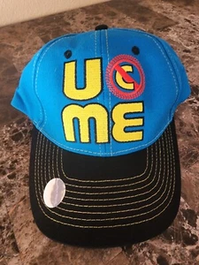 New WWE John Cena Hat U Can't C ME Never Give Up Authentic Wear Turquoise - Picture 1 of 10