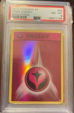 2019 Pokemon Hidden Fates FAIRY ENERGY Reverse Holo Foil PSA 8 Near
