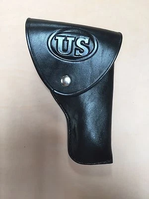 Colt 1903  1908  .32 .380  Remington Model 51 Leather Flap Holster #7097 - Image 1 of 4