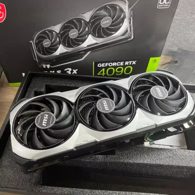 GPU New For NVIDIA Msi Wantu Shi GeForce RTX 4090 OC 24GB GDDR6X Graphics card - Image 1 of 3