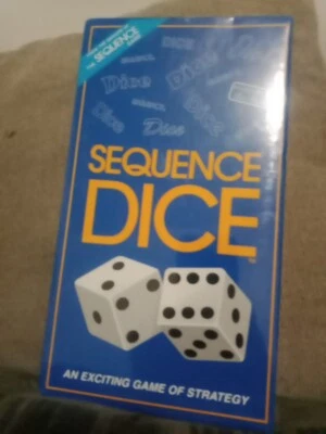 Sequence Dice Family Board Game Jax Ltd. Strategy & Luck 1999 New  - Image 1 of 4