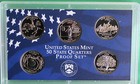 1999 S Five Coin State Quarter Proof 5 Coin Set No Box 5 Statehood Coins 25c