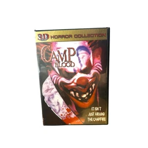 Camp Blood DVD (3D Horror Collection) Slasher Clown Horror Movie OOP Rare - Picture 1 of 5