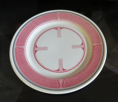 1  Mimbreno Indian dinner plate Santa Fe Dining Car Service Replica 9.75" - Image 1 of 2