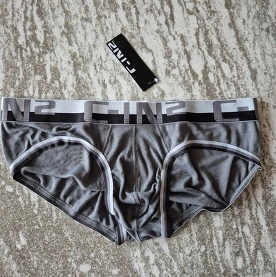 C-IN2 Mesh Low Rise Brief Mens Underwear XLarge MINT FREE SHIP!** - Image 1 of 2