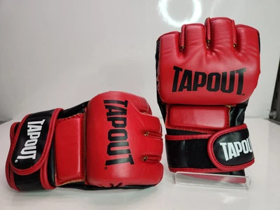 Guantes Tapout MMA - Talla Mediana - Dedo Abierto - Palma Abierta - NUEVOS -  Foto 1 de 4