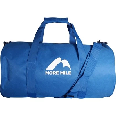 More Mile Barrel Holdall Blue Gym Travel Training Weekender Bag Workout - Image 1 of 2
