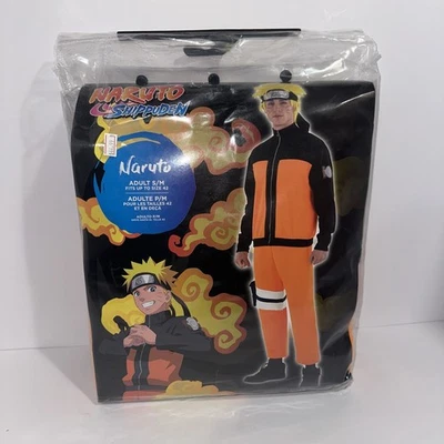 Naruto Shippuden Halloween Costume Adult Small/Medium Fits Up To Size 42 - Image 1 of 4