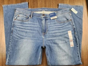 ~OLD NAVY~ Boot Cut Jeans Herren Etikett Gr. 40x30 Medium Wash Denim - Bild 1 von 6