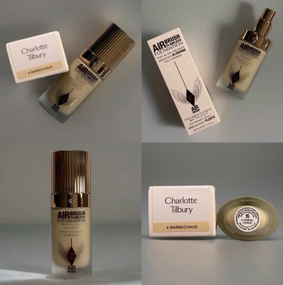 Charlotte Tilbury Airbrush Flawless Matte Foundation 04 Warm Fair - Image 1 of 4