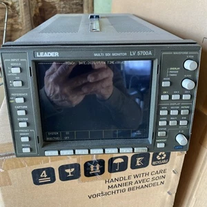 Leader LV5700A Waveform Vector Multi SDI Monitor As Shown W Power Cord - Picture 1 of 4