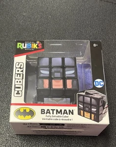 Rubiks Batman Cubers 3D Puzzle Cube For Ages 8+ With Display Stand - Picture 1 of 6