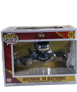 Funko Pop Rides DC Universe The Flash Movie Batman in Batwing #121 New - Picture 1 of 6