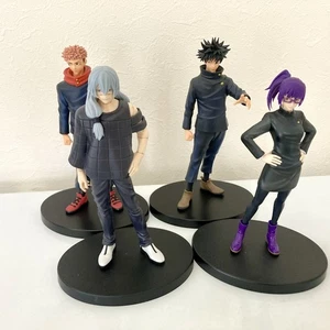 JUJUTSU KAISEN 4Figure ‎Assort Set Itadori/Fushiguro/Maki/Mahito  USED/Pre-owned - Picture 1 of 21