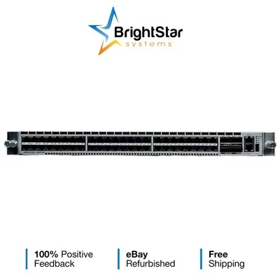Arista DCS-7050TX-64-R Arista 7050X, 48xRJ45 (1/10GBASE-T) & 4xQSFP+ switch - Image 1 of 3