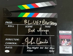 JOHN LANDIS SIGNIERT DIRECTOR’S CLAPPER MIT THE BLUES BROTHERS AUFSCHRIFT JSA COA - Bild 1 von 4