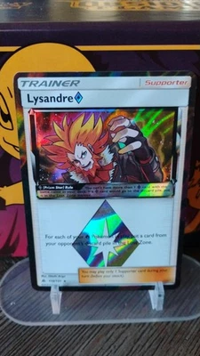 LYSANDRE Forbidden Light POKEMON Prism Star TRAINER Holo 2018 Trading Card 110 - Image 1 of 2