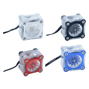 PC Computer Flow Meter Indicator 5V RGB Colorful G1/4 Thread Professional - Afbeelding 1 van 12