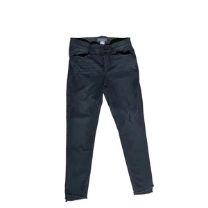 Democracy  Distressed Frayed Hem Ankle Skinny Jeans - Picture 1 of 11