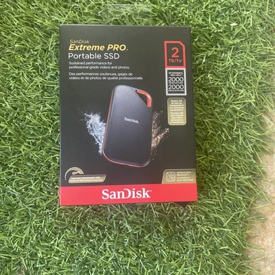 SanDisk Extreme PRO V2 2TB USB-C Portable External SSD (SDSSDE81-2T00-G25) - Image 1 of 4