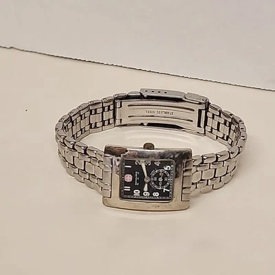 Reloj sin mangas Wenger para mujer de acero inoxidable genuino S. A. K. vintage hecho en Suiza  Foto 1 de 4