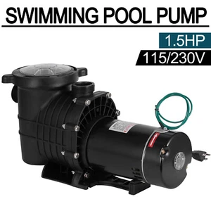 Hayward 1.5HP Swimming Pool Pump In/Above Ground with Motor Strainer Basket - Picture 1 of 12