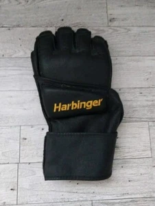 Harbinger Single Glove Size Medium Right Hand Only Black Leather - Picture 1 of 4
