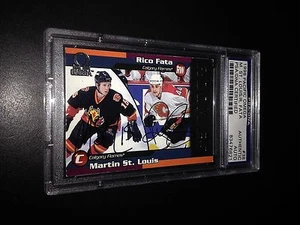 Martin St.Louis Signed 1998-99 Pacific Omega Rookie Card PSA Slabbed #83476821 - Picture 1 of 1