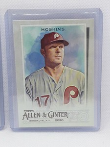 Rhys Hoskins 2020 Topps Allen & Ginter Baseball - #9 - Philadelphia Phillies
