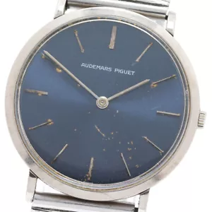 AUDEMARS PIGUET K18WG Vintage cal.K2001/1A Hand Winding Men's Watch_874844 - Picture 1 of 9
