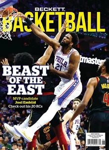 New JUNE 2022 Beckett BASKETBALL Card Price Guide Magazine w/JOEL EMBIID - Picture 1 of 12