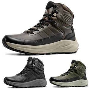 NORTIV 8 Mens Hiking Boots Outdoor Lightweight Trekking Backpacking Boots - Picture 1 of 14