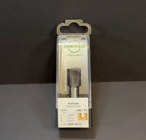 EDESSO - NUTFRASER STRAIGHT CUTTER ROUTER BIT D-18 mm NL- 20 mm S-12mm - Germany - Picture 1 of 7
