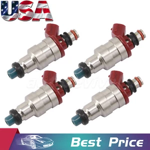 4Pcs 1990-1994 For Mazda B2600 MPV 2.6L Fuel Injector G609-13-250 FJ400 - Picture 1 of 12