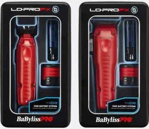 BaBylissPRO FXONE LO-PRO FX Matte Red Professional Clipper & Trimmer Combo - Picture 1 of 1