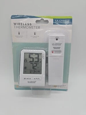 La Crosse Technology Wireless Thermometer Model 308-1409WT-TBP - Image 1 of 2