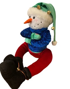 Gemmy Mr Snow Snowman Animated Plush Snowflake 25” - Picture 1 of 7