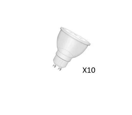 10 Stück Osram LED GU10 3W(35W) 830 230lm 36G 15000 Stunden  - Bild 1 von 1