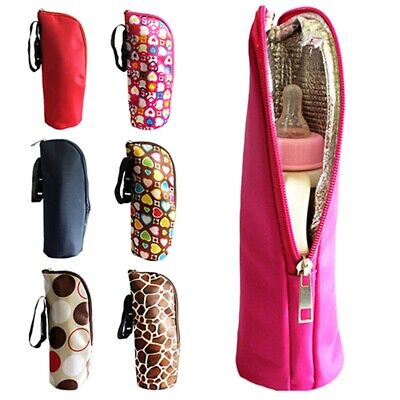 Milk Bottle Insulation Bag Cup Hang Warmer Thermal Tote Baby Cover Mummy Pouch • 14.99$