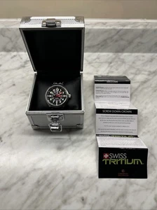 SMITH AND WESSON Mumbai Lamplighter, Tritium watch, with Leather Strap SWW-GRH-1 - Picture 1 of 10