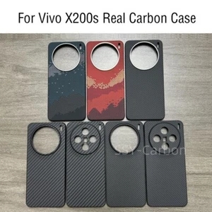 Magsafe Real Carbon Case For vivo x200s Carbon Fiber Ultra Thin cover - Picture 1 of 31