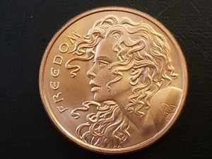 Scudo argento 2018 ragazza della libertà 1 oz rame fior di conio fior di conio - Foto 1 di 2