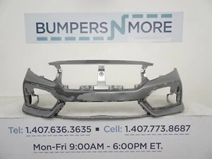 OEM 2017-2019 Honda Civic Hatchback EX/LX/EX-L/Sport/Sport Touring Front Bumper - Picture 1 of 13