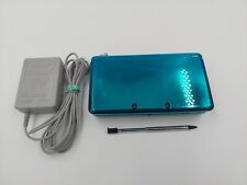 Nintendo 3DS Aqua Blue Teal Console CTR-001 (240120)