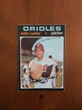 1971 #170 O PEE CHEE MIKE CUELLAR Baltimore Orioles (24 wins & Grand slam in WS)
