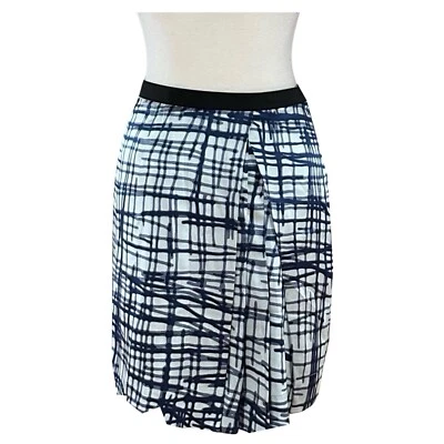 BCBG MAXAZRIA Mujer’s Falda Seda Multicolor Talla 8 Foto 1 de 3