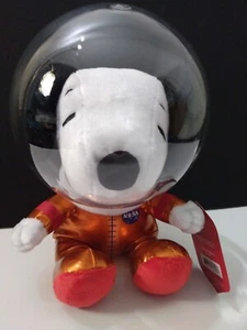 Hallmark Peanuts Snoopy NASA 50th Anniversary Astronaut 8" Plüschtier mit Helm NEU - Bild 1 von 9