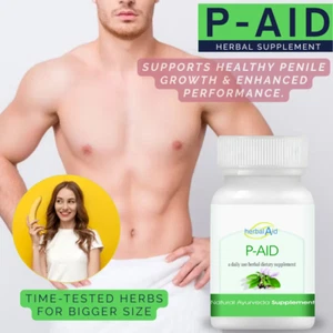 Cápsulas herbales P-Aid para hombres | Apoyo a la vitalidad y la confianza | 60 comprimidos - Imagen 1 de 14