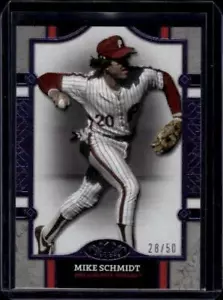 2024 Topps Tier One #20 Mike Schmidt lila Folie #/50 - Bild 1 von 1